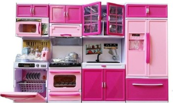 barbie kitchen set big