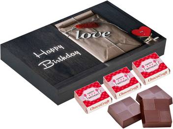 Chococraft Birthday Gift For Boyfriend 9 Chocolate Gift Box