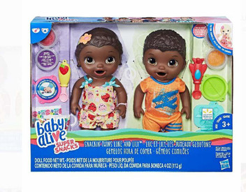 baby alive snackin lily african american