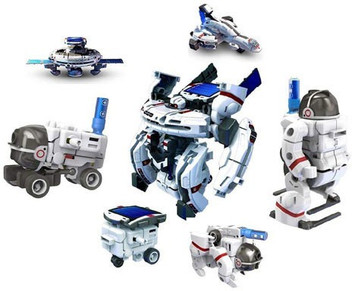 solar powered robot toy