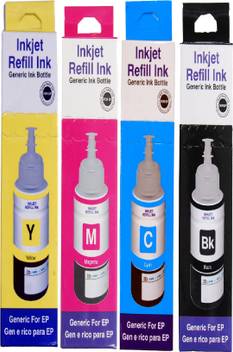 Ang Refill Ink For Use In Epson L380 Multi Function Printer Cyan Magenta Yellow Black 70 Ml Each Bottle Multi Color Ink Tri Color Ink Cartridge Ang Flipkart Com