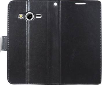 Coverblack Flip Cover For Samsung Galaxy Core 2 Coverblack Flipkart Com