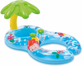 baby swim float with shade