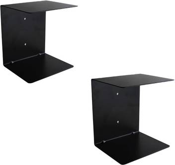 Decorate India Wall Mounted Book Shelfs Set Of 2 Book Shelves Black Metal Metal Open Book Shelf Price In India Buy Decorate India Wall Mounted Book Shelfs Set Of 2 Book