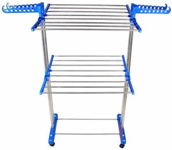 Sundry Steel Floor Cloth Dryer Stand Sun2tier764 Price In