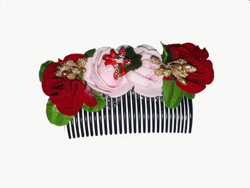 floral hair decorations
