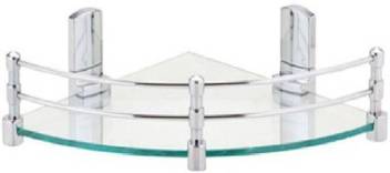 Prestige Multi Purpose Glass Corner Shelf With Heavy Wall Brackets Glossy 12x12 Inches Glass Wall Shelf Price In India Buy Prestige Multi Purpose Glass Corner Shelf With Heavy Wall Brackets Glossy 12x12 Inches Glass Wall