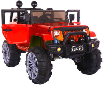 red jeep ride on