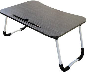 Memeho Bl Wood Portable Laptop Table Price In India Buy Memeho