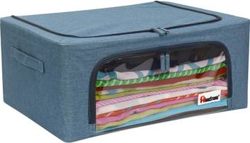 Homestorie Living Box Clothes Organiser For Wardrobe Saree