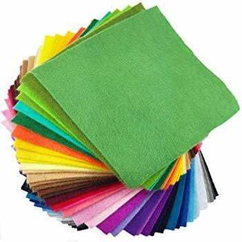 Arham A4 Size Felt Sheet For Craft Decorations School Projects Diy Etc Color Multicolor Set Of 10 A4 Size Felt Sheet For Craft Decorations School Projects Diy Etc Color Multicolor Set