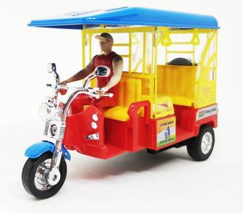 Affordy Collection E Auto Rickshaw Multicolor E Auto Rickshaw