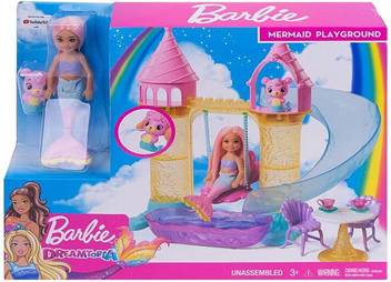 Barbie Barbie Dreamtopia Chelsea Mermaid Playset Barbie Dreamtopia Chelsea Mermaid Playset Buy Chelsea Mermaid Merbear Toys In India Shop For Barbie Products In India Flipkart Com