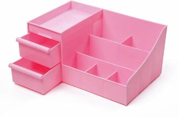 Shafire Make Up Box Desktop Storage Box Pink Make Up Box Desktop