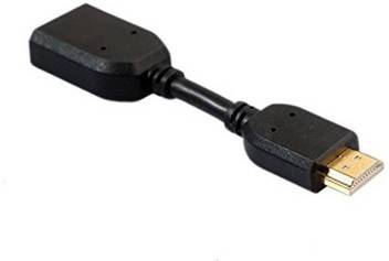 Lootmela Hdmi Male To Female Adapter For Lcd Led Tv Pc And Laptop