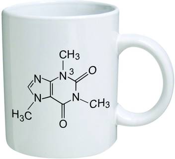 Radanya Caffeine Molecule Chemistry Coffee Mug1508 Ceramic Mug Price In India Buy Radanya Caffeine Molecule Chemistry Coffee Mug1508 Ceramic Mug Online At Flipkart Com