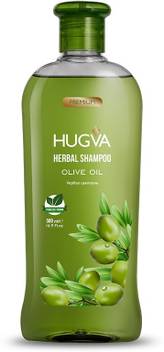 Hugva Herbal Shampoo Olive Oil 500 Ml Natural Nourishment To Give Volume And Shine