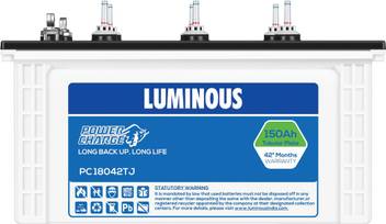 Luminous Powercharge Pc18042tj 150ah Tubular Jumbo Battery Tubular Inverter Battery Price In India Buy Luminous Powercharge Pc18042tj 150ah Tubular Jumbo Battery Tubular Inverter Battery Online At Flipkart Com