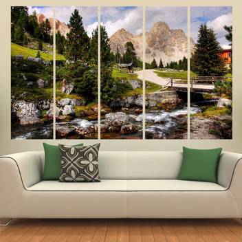 Kyara Arts Beautiful Nature Wall Paintings In Multiple Frames For