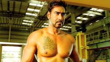 Superstar Actor Ajay Devgan Hd Wall Poster Multicolo Texture