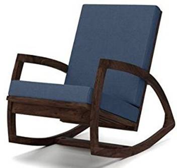 Allie Wood Sheesham Wood Solid Wood 1 Seater Rocking Chairs Price