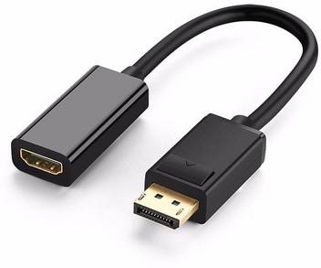 Pac Displayport Display Port Dp To Hdmi Cable Male To Female Hd 1080p High Speed 0 22 M Hdmi Cable Pac Flipkart Com