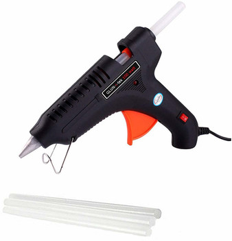 hot glue on plastic