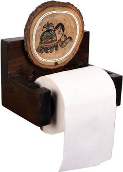 Aakriti Art Creations Wooden Work Brown Wall Toilet Roll Holder Wood Toilet Paper Holder Price In India Buy Aakriti Art Creations Wooden Work Brown Wall Toilet Roll Holder Wood Toilet Paper