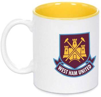 Juvixz Football Club West Ham United Fc Printed Inside Sky Yellow Coffee Ceramic Mug Price In India Buy Juvixz Football Club West Ham United Fc Printed Inside Sky Yellow Coffee Ceramic