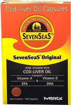 Seven Seas Cod Liver Oil Capsules 100 Cap 100 No Price In India Buy Seven Seas Cod Liver Oil Capsules 100 Cap 100 No Online At Flipkart Com