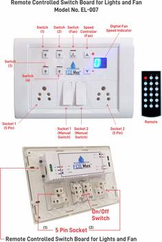 Ecomax El 007d Baby Pink Smart Switch Price In India Buy Ecomax El 007d Baby Pink Smart Switch Online At Flipkart Com