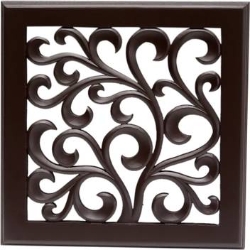 Arsh Antique Wooden Hand Carved Wall Panel Decorative Showpiece