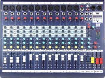 Mx Live Audio Mixer 14 Channel Professional Mixer With Usb Bluetooth Air14usb Analog Sound Mixer Price In India Buy Mx Live Audio Mixer 14 Channel Professional Mixer With Usb