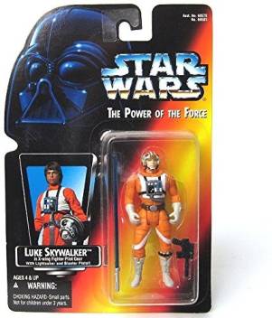 Star Wars Power Of The Force Red Card Luke Skywalker In X Wing Fighter Pilot Gear Power Of The Force Red Card Luke Skywalker In X Wing Fighter Pilot Gear Buy Action