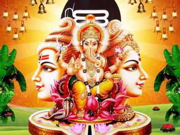 Lord Ganesha Shree Ganesh Shri Ganpati Hd Wall Poster Multicolour Texture Paper 12x12 Inch Paper Print Religious Posters In India Buy Art Film Design Movie Music Nature And