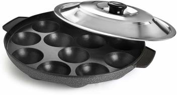 Cello Non Stick 12 Cavity Appam Patra Paniyarakkal With Lid Price In India Buy Cello Non Stick 12 Cavity Appam Patra Paniyarakkal With Lid Online At Flipkart Com