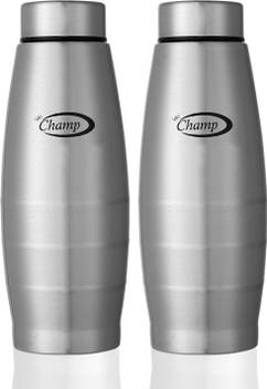 Va Champ Made In India Stainless Steel Fridge Water Bottle 750 Ml Bottle Buy Va Champ Made In India Stainless Steel Fridge Water Bottle 750 Ml Bottle Online At Best Prices
