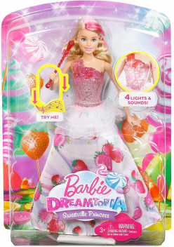 barbie dreamtopia color stylin princess