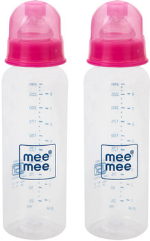 mee mee glass feeding bottle 250ml