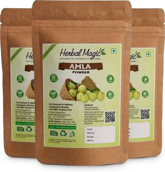 Herbal Magic Organic Amla Indian Gooseberry Powder For Hair And Skin Pack Of 3 Price In India Buy Herbal Magic Organic Amla Indian Gooseberry Powder For Hair Bio amla powder is our organically sourced, plant based indian gooseberry powder that targets the heart and general health. herbal magic organic amla indian gooseberry powder for hair and skin pack of 3