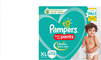 pampers diapers xl 112 price