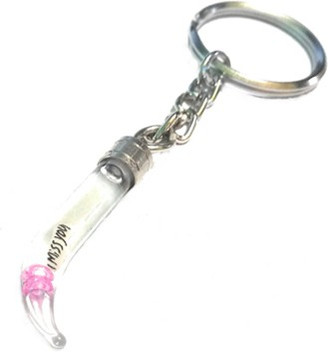 croc keychain with name