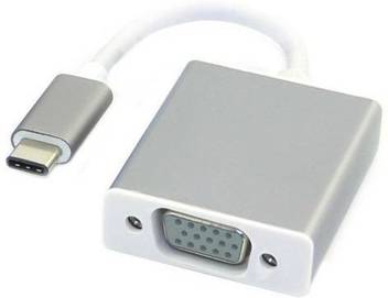 Edio 2 Ezone Usb 3 1 C Type To Vga Adapter C Type Male To Vga Female Adapter Converter Cable Thunderbolt 3 25cm For Macbook Laptop Etc 0 25 M Usb Type C Cable Edio 2 Ezone