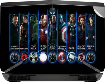 Gadgets Wrap Gwsb 264 Printed Avengers Character Symbols Top Only Vinyl Laptop Decal 17 Price In India Buy Gadgets Wrap Gwsb 264 Printed Avengers Character Symbols Top Only Vinyl Laptop Decal 17 Online