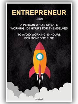Poster For Room And Office Motivational Posters With Quote Entrepreneur Wall Art Poster Paper Print Artinkart Posters Quotes Motivation Art Paintings Typography Decorative Humor Posters In India Buy Art
