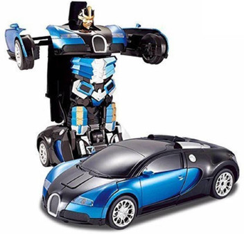 transforming robot rc car
