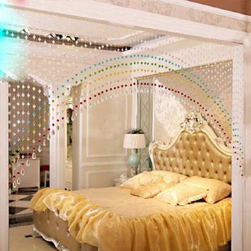 Yutiriti 92 Cm 3 Ft Pvc Window Curtain Pack Of 10 - Canopy Bed Bedding Arch Topper Yutiriti 92 Cm 3 Ft Pvc Window Curtain Pack Of 10 - Canopy Bed Bedding Arch Topper