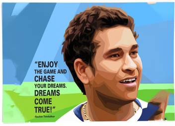 Sachin Tendulkar Motivational Wall Posters Paper Print Personalities Posters In India Buy Art Film Design Movie Music Nature And Educational Paintings Wallpapers At Flipkart Com • sachin tendulkar portrait painting |a billion dreams.