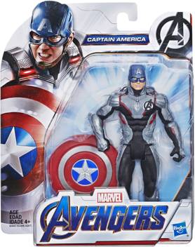 Marvel Avengers Endgame Team Suit Captain America 6 Inch Scale Figure Avengers Endgame Team Suit Captain America 6 Inch Scale Figure Buy Team Suit Captain America Toys In India Shop For Marvel Products In