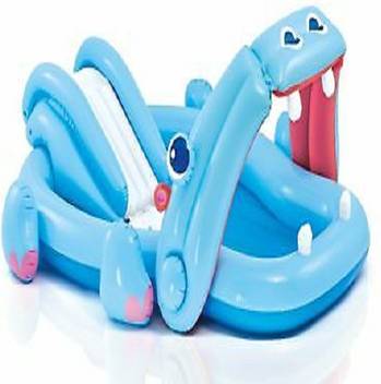 Shreeji Gift Inflatable Family Baby Bath Tub Hippo Play Center Price In India Buy Shreeji Gift Inflatable Family Baby Bath Tub Hippo Play Center Online At Flipkart Com